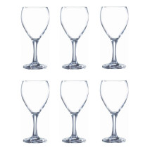 Seattle Wine Glasses Set Of 6 35cl Elegant Goblets Cocktail Glass