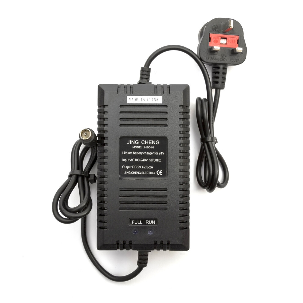 29.4V Charger 2A Electric Bicycle 250W-450W 24V Lithium Battery Rca 10.5Mm 5056213507138