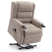 (Browns) Ashfield Electric Fabric Single Motor Riser Recliner Lift Mobility Tilt Chair