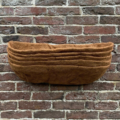 Selections Pack of 5 Extra Deep Coco Wall Garden Planter Liners (60cm) 1