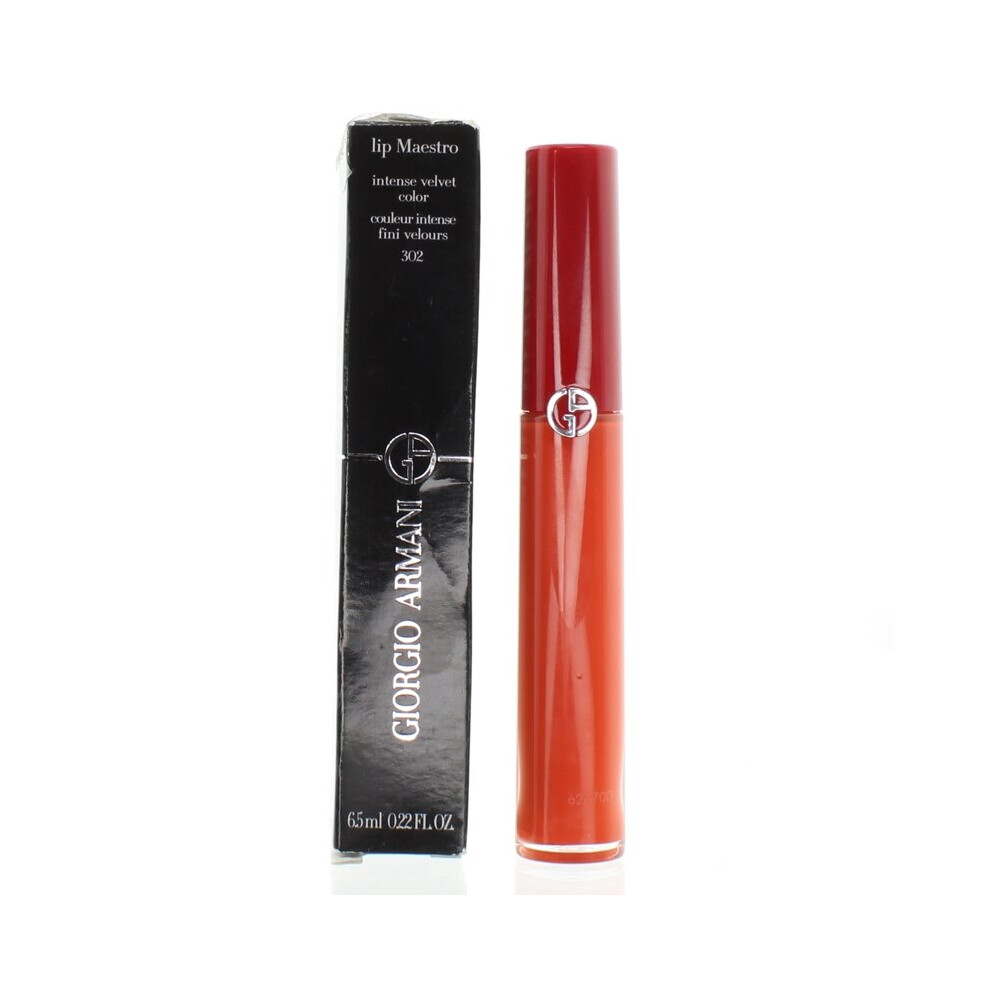 Giorgio Armani Lip Maestro Liquid Lipstick 302 Orange