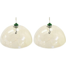 Squirrel Proof Baffle Protection for Wild Bird Feeders (Set of 2)