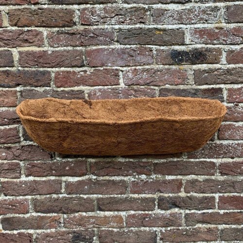 Selections Coco Wall Trough Garden Planter Liner (60cm) 2