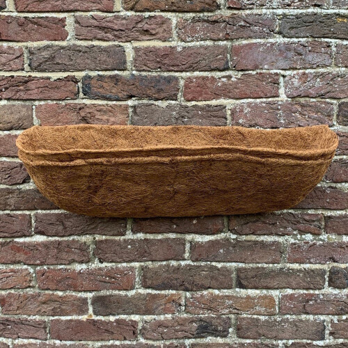 Selections Pack of 2 Coco Wall Trough Garden Planter Liners (60cm) 1