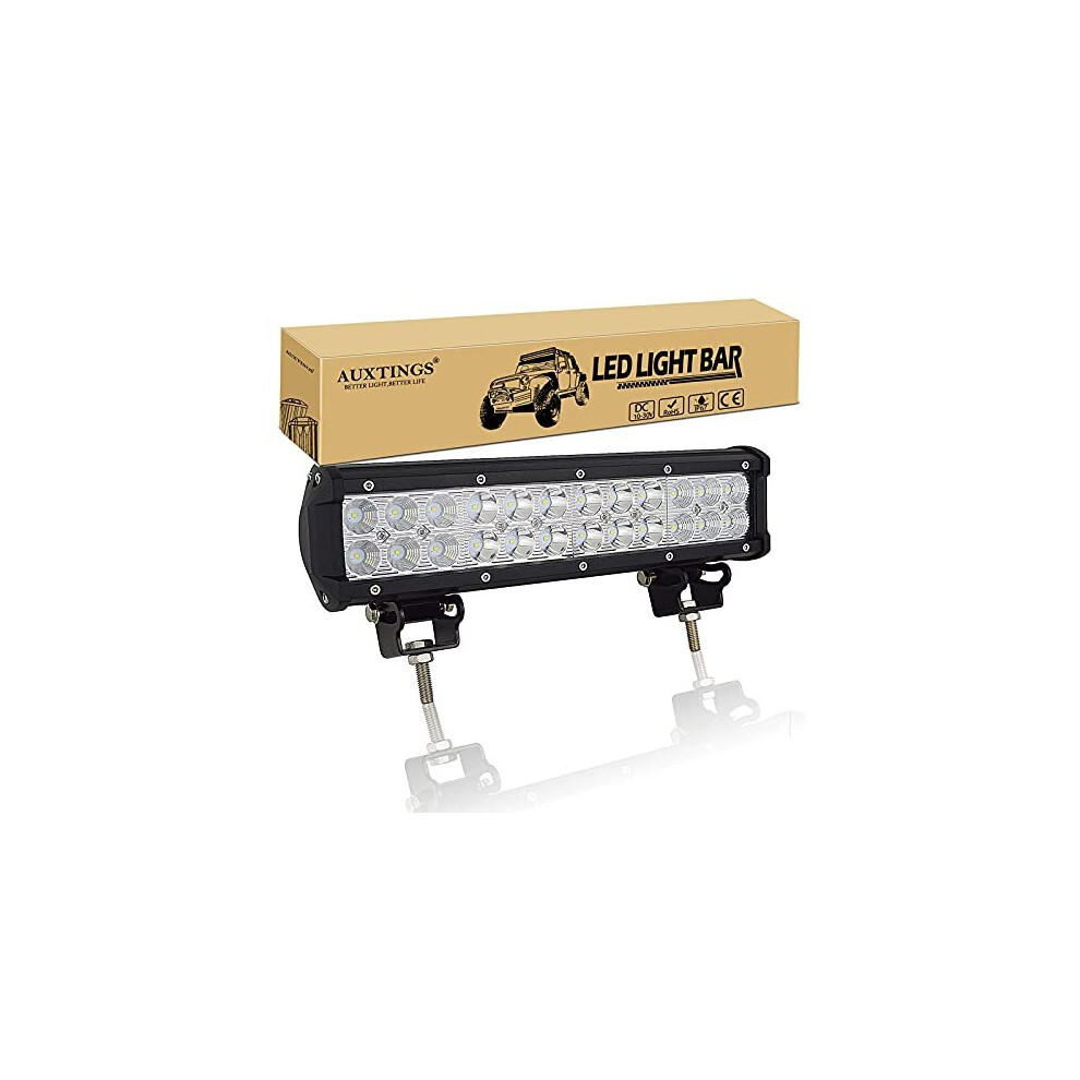 Auxtings 12 Inch 72W Led Work Bar Spot Flood Off Road Trucks Suv 4Wd Driving Fog S Light 613072907032