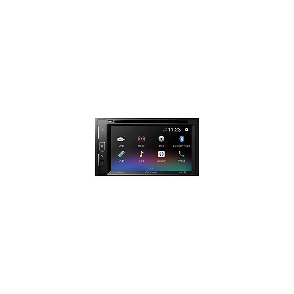 Pioneer Cd/Dvd Tuner Avh-A240dab 6.2" Touchscreen Bluetooth Usb Weblink Flac 4988028478994