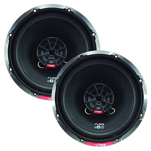 VIBE Slick 6.5 inch Coaxial speaker - 80/240 W, Black