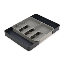 Joseph Joseph DrawerStore Expanding Cutlery, Utensil & Gadgets Organiser - Grey