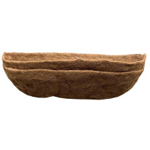 Pack of 2 Extra Deep Coco Wall Trough Garden Planter Liners (60cm)
