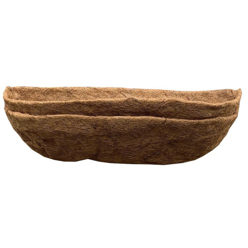 Selections Pack of 2 Extra Deep Coco Wall Trough Garden Planter Liners (60cm)