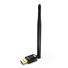 EDUP USB WiFi Adapter for PC, Wireless Network Adapter for Desktop- Dongle High Gain 6dBi Antenna Support Desktop Laptop Compatible with Windows