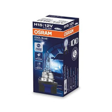 OSRAM COOL BLUE INTENSE H15, headlight bulb for halogen headlamps, xenon effect for white light, 64176CBI, 12 V passenger car, folding carton box