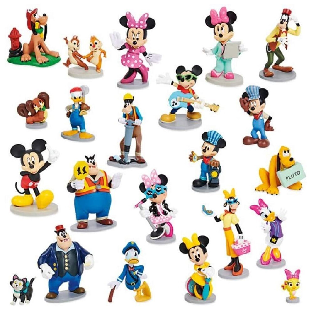 Disney Mickey And Friends Mega Figure Playset - 22 Piece