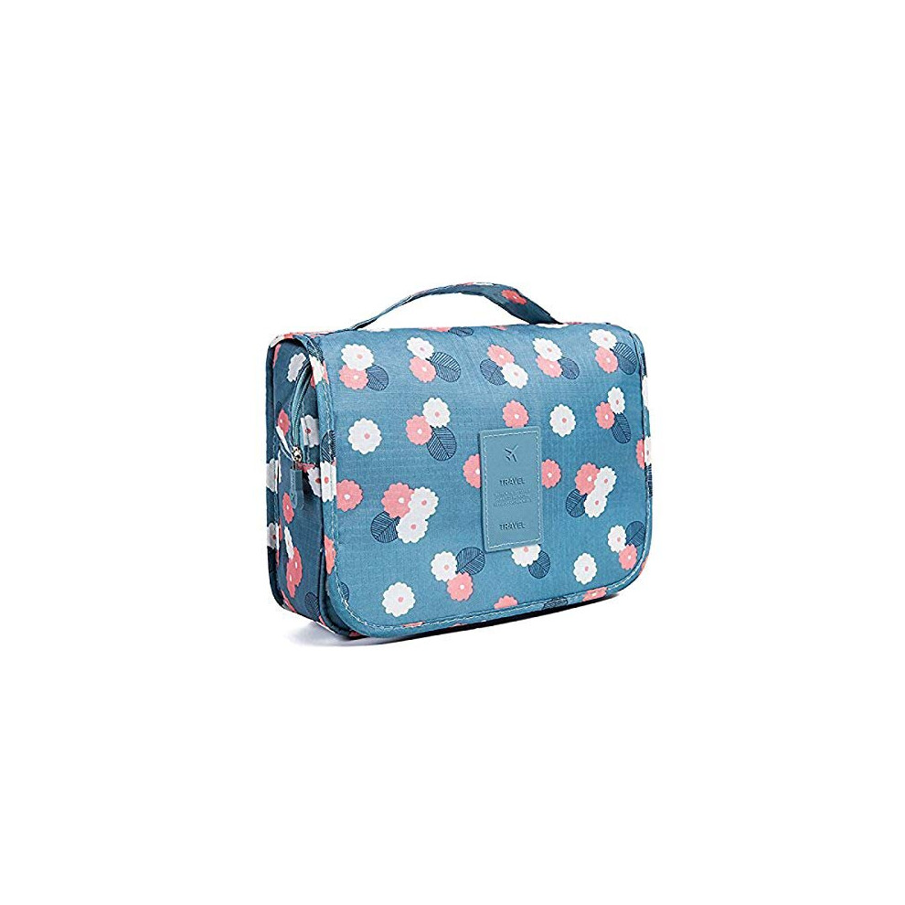 Travel Hanging Toiletry Bag Wash Bag Makeup Cosmetic Pouch Large Capacity Organiser Bag Portable Travel Toiletry Bag with Hook for Women Girls Ki