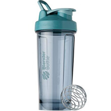 BlenderBottle Shakerflaska Pro Series för Proteinshakes och Pre Workout, 28-Ounce, Cerulean Blue
