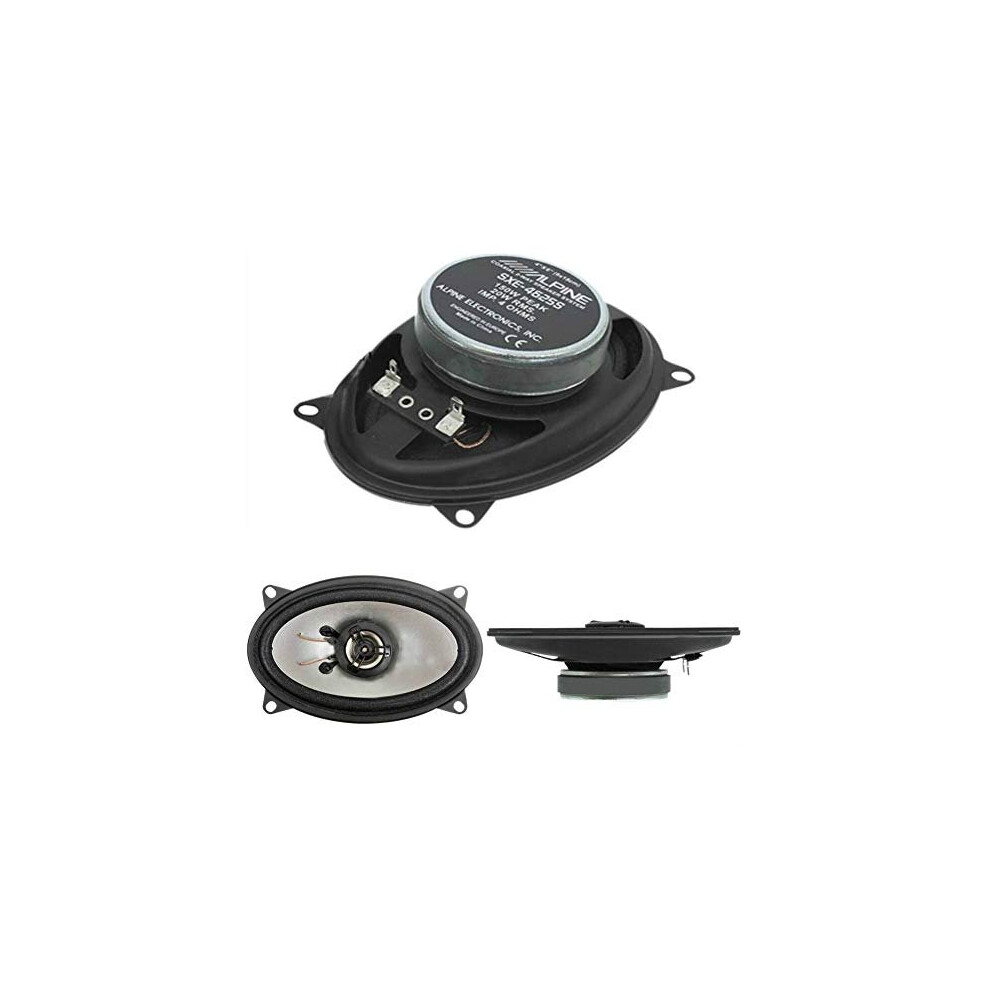 Couple Of Speaker Diffusers Oval Alpine Sxe-4625S Sxe 4625S 4" X 6" 10 X 15 Cm 100 X 150 Mm 4X6 Of 40 Watt Rms And 300 Watt Max For Predispositio 4251519312436