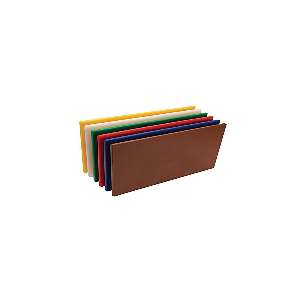 Ezone Professional Set Of Large Chopping Board Catering Food Prep Cutting Colour Coded