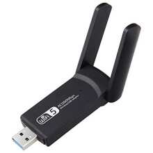 Adaptador USB WiFi TTBD 1200Mbps, USB 3.0 Doble Banda 2.4G/5.8G, Ultra Rápido, Portátil para PC/Escritorio