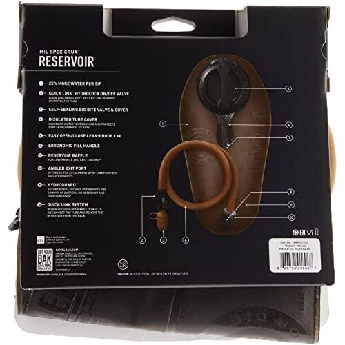 CamelBak CAMELBAK Unisex's Hydration Pack, Brown, One Size 2