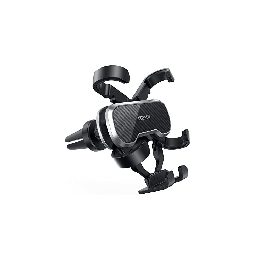 Ugreen Car Phone Holder Air Vent Mobile Mount Gravity Auto Clamp Stand Sat Nav Cradle Compatible With Iphone 13 Pro Max 12 11 Se Xr 8, Galaxy S21 6957303885398