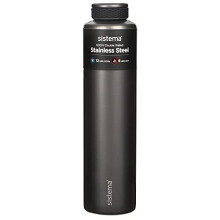 Sistema Hydrate 600 ml Stainless Steel Water Bottle - Double-Wall Vacuum Insulated, BPA-Free, Keeps Hot 6h / Cold 12h, Leak-Proof Lid