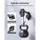 Ugreen Wasserfallförmiger Handyhalter mit Saugnapf 3