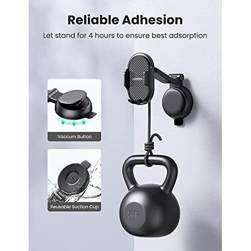 Ugreen Wasserfallförmiger Handyhalter mit Saugnapf 2
