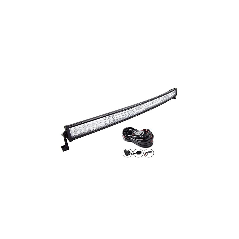 Auxtings 50 Inch 288W Flood Spot Led Work Bar Off Road Trucks Suv 4Wd Driving Fog S Light 613072907155