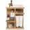Sorbus 360 Makeup Organizer - Bambu Make Up Förvaring Karusell för Kosmetika och Hudvård 3
