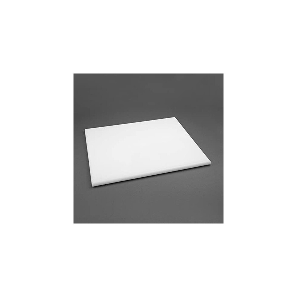 Hygiplas Extra Large Chopping Board in White - Polyethylene - 25 x 600 x 450 mm