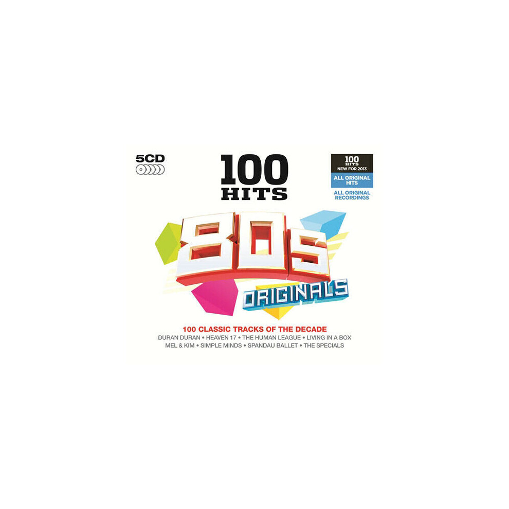 Various Artists : 100 Hits: 80s Originals CD 5 discs (2012)