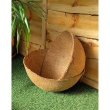 2 Natural Coco Hanging Basket Liners Coco Liner For 14 Inch Basket