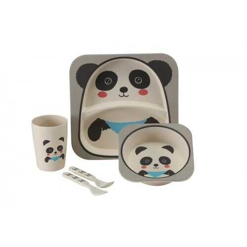 Vango Vango PANDA Childrens Bamboo Dinner Camping Picnic Set