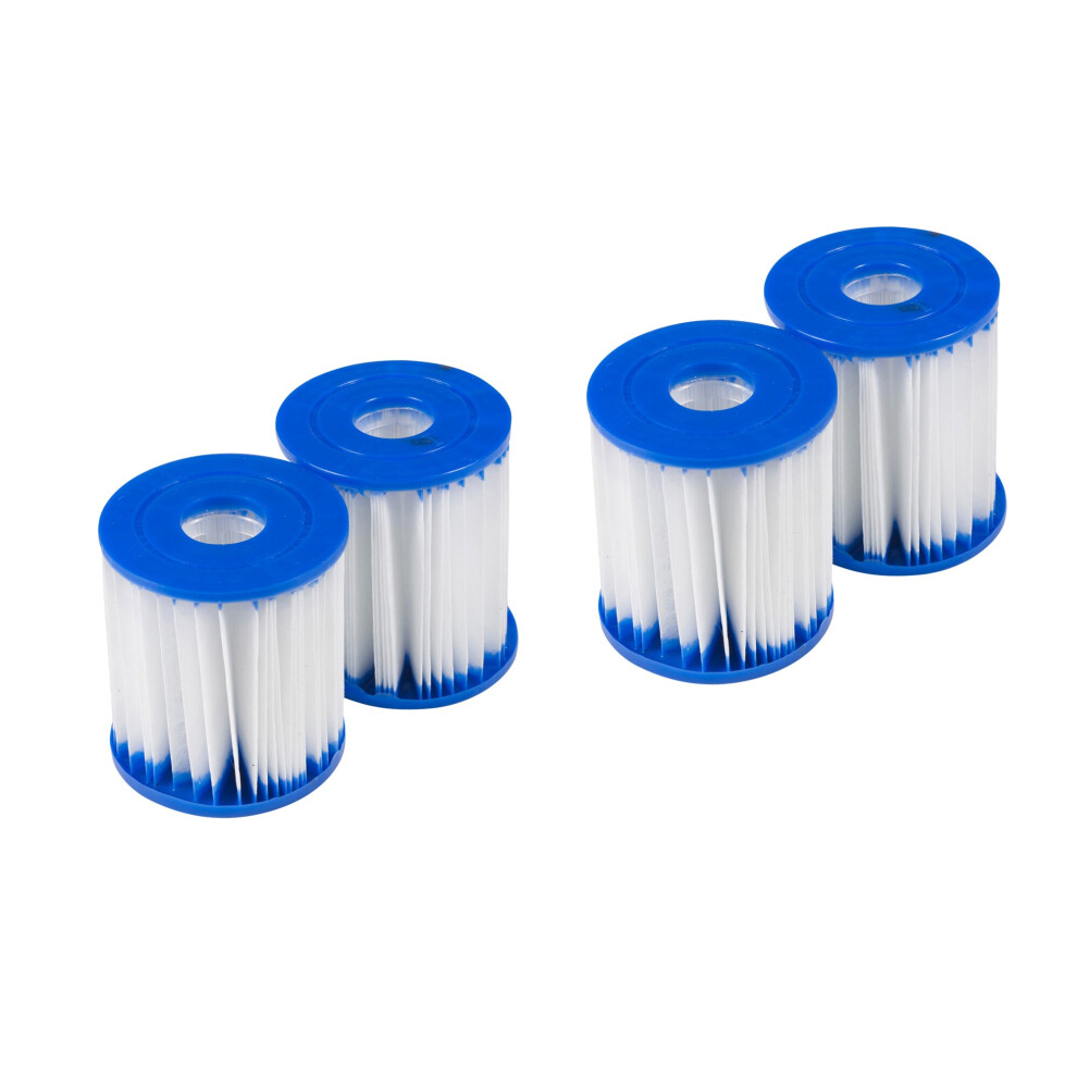 (4) 2 4 6 Bestway Filter Cartridge Swimming Pool Pump