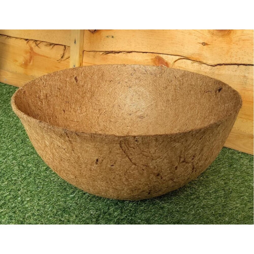 2 Natural Coco Hanging Basket Liners Coco Liner For 14 Inch Basket 2