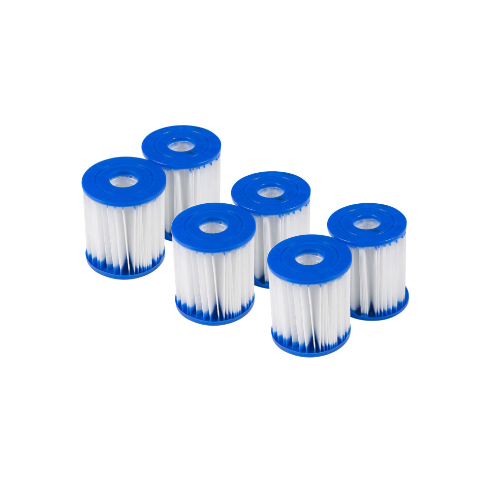 (6) 2 4 6 Bestway Filter Cartridge Swimming Pool Pump