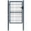 VidaXL vidaXL 2D Gartentor (Einzeln) Anthrazitgrau 100x140 cm 1