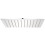 VidaXL vidaXL Rain Shower Head Stainless Steel 20x30cm Rectangular Anti-limescale 1