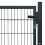 VidaXL vidaXL Zauntor Stahl Anthrazit 100x100 cm 5