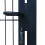 VidaXL vidaXL 2D Gartentor (Einzeln) Anthrazitgrau 100x140 cm 12