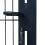 VidaXL vidaXL 2D Gartentor (Einzeln) Anthrazitgrau 100x120 cm 7