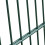 VidaXL vidaXL 2D Gartentor (Einzeln) Grün 100x180 cm 6