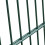 VidaXL vidaXL 2D Gartentor (Einzeln) Grün 100x120 cm 6