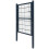 VidaXL vidaXL 2D Gartentor (Einzeln) Anthrazitgrau 100x160 cm 4
