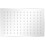 VidaXL vidaXL Rain Shower Head Stainless Steel 20x30cm Rectangular Anti-limescale 2