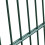 VidaXL vidaXL 2D Gartentor (Einzeln) Grün 100x160 cm 6