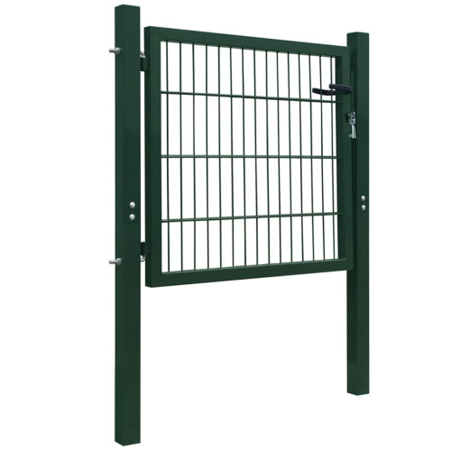 VidaXL vidaXL 2D Gartentor (Einzeln) Grün 100x80 cm 2
