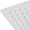 VidaXL vidaXL Rain Shower Head Stainless Steel 20x30cm Rectangular Anti-limescale 5