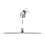 VidaXL vidaXL 2x Rain Shower Head Stainless Steel 30x30cm Water Saving Bath Accessory 6