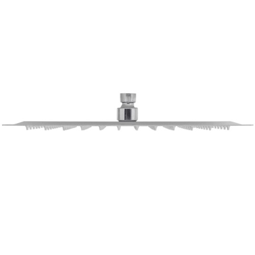 VidaXL vidaXL 2x Rain Shower Head Stainless Steel 20x30cm Water Saving Bath Accessory 2